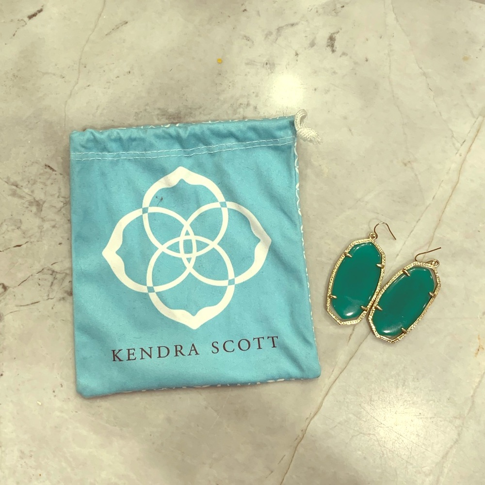 Kendra Scott Danielle Green Earrings